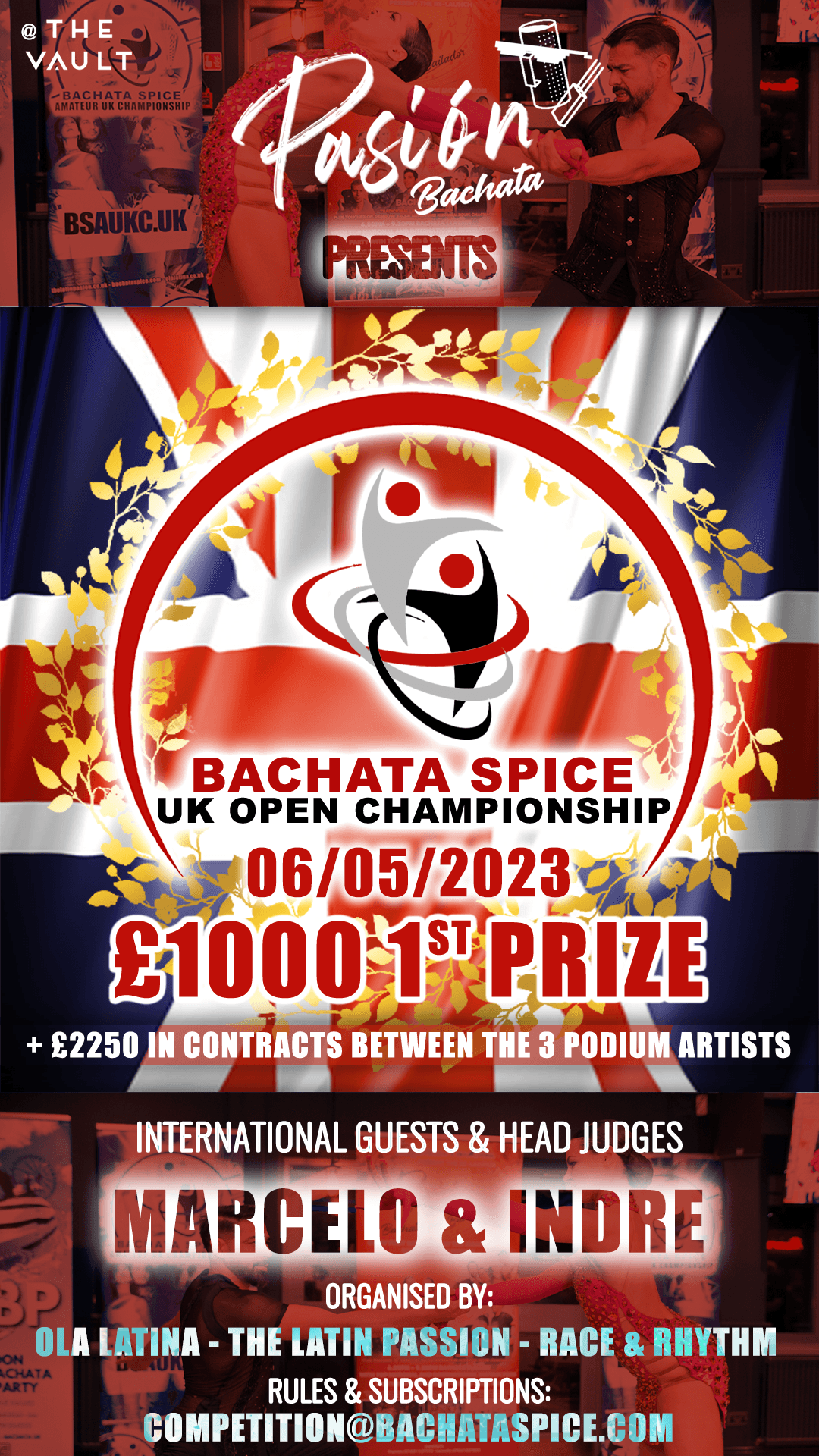 Bachata Spice UK Open Championship 2023 - IG cover