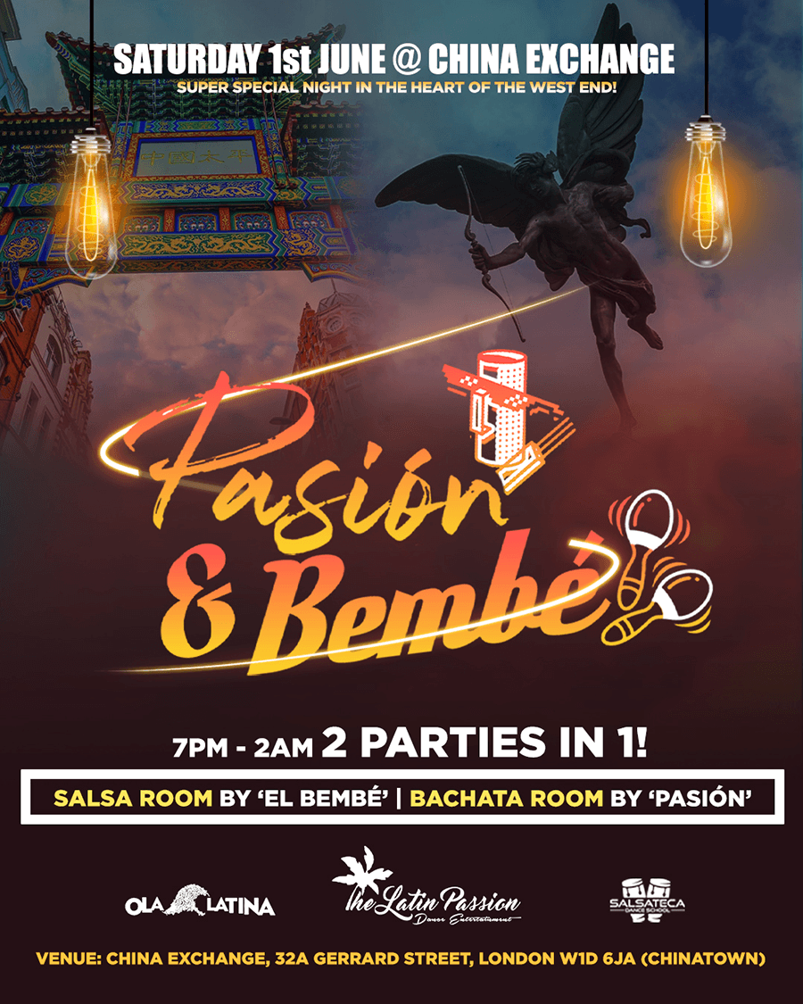 Pasión & Bembé Bachata & Salsa Party